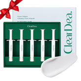 ClearDea Mucin Collagen Ampoule application delivers silky hydration and subtle lift.