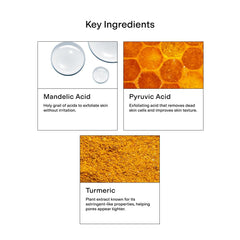CLEARSTEM CLEARITY turmeric glow swatch hints radiant skin.