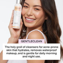 CLEARSTEM GentleClean bottle-pump enables easy daily cleansing routine.