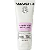 CLEARSTEM VITAMINSCRUB bottle-front showing antioxidant-infused cleanser for radiant skin.