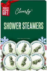 CLEVERFY shower steamer 6-pack ready for gifting and daily rituals