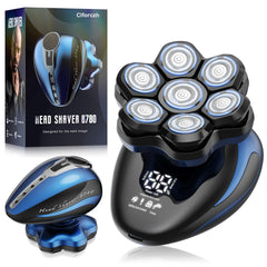 Clforczh head shaver 7D floating head for smooth, irritation-free shaving.