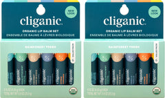 Cliganic lip balm mint burst tube for quick hydration
