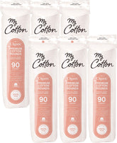 Cliganic Premium Cotton Rounds pack-front shows 540-count value for gentle makeup removal.