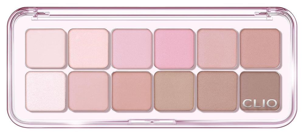 CLIO PROFESSIONAL CLIO PRO EYE PALETTE AIR 07 LAVENDER STAFF swatches for versatile day-to-night looks