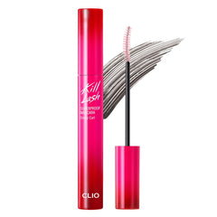 CLIO Kill Lash Superproof Mascara brush design delivers precise lift for defined lashes.
