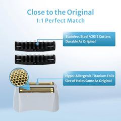 CLIPFIT stainless steel cutters 420J2 provide durability for long-lasting performance.