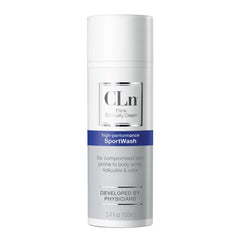 CLn SportWash bottle front view for fragrance-free daily cleansing