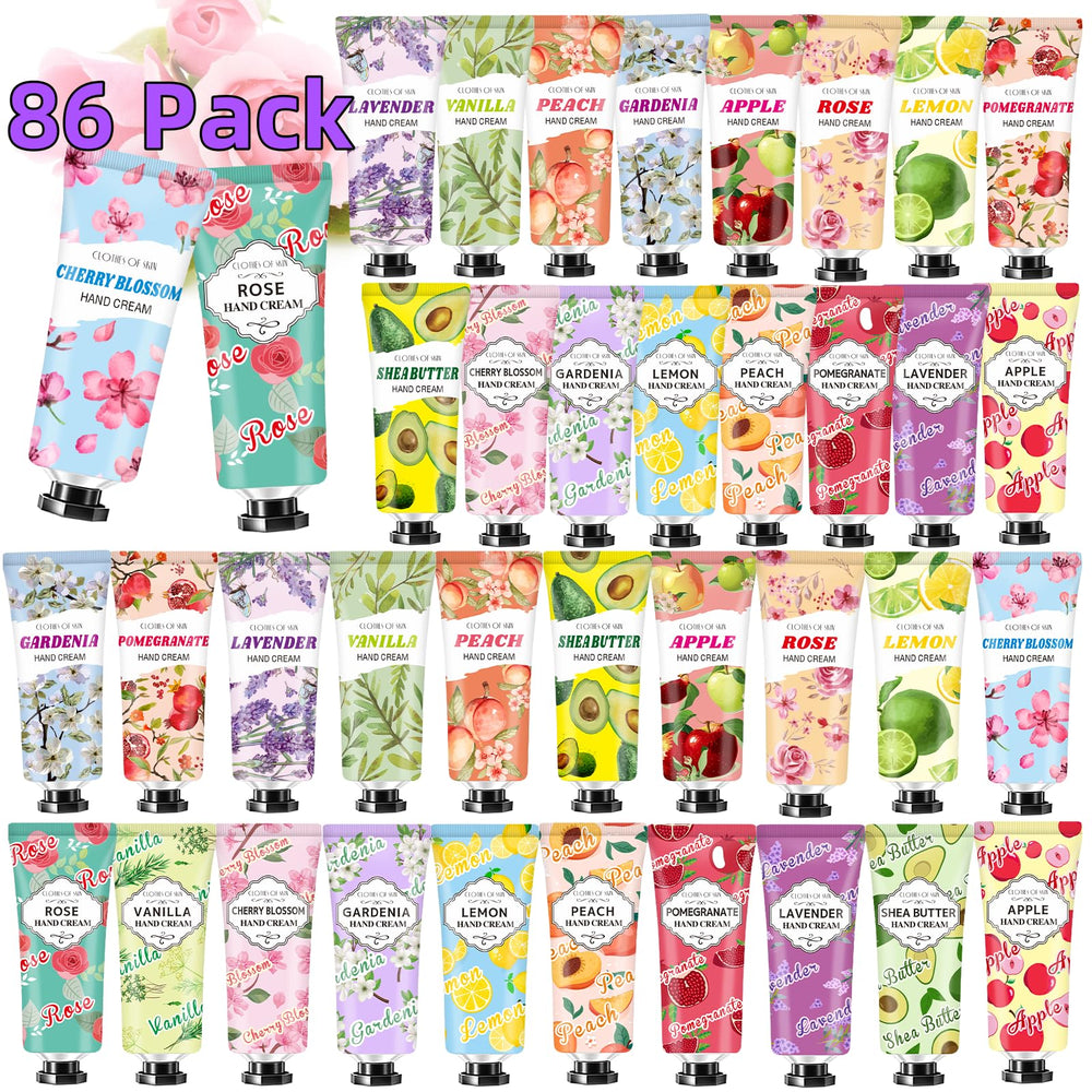 CLOTHES OF SKIN 86pack hand cream varieties for daily moisture