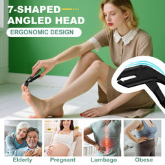 CLPPNA angled head toenail clippers enabling precise trim with a clear view