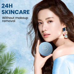 Club Suppin hydration ingredients collage featuring collagen aloe and shea for skin comfort