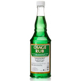 Clubman Jeris Osage Rub, botella de 14 onzas para uso profesional.