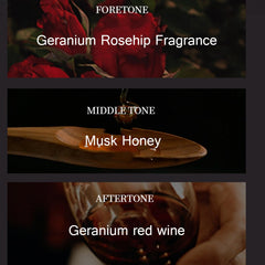 CLY AMS Red Rose perfume mist dispersion on skin