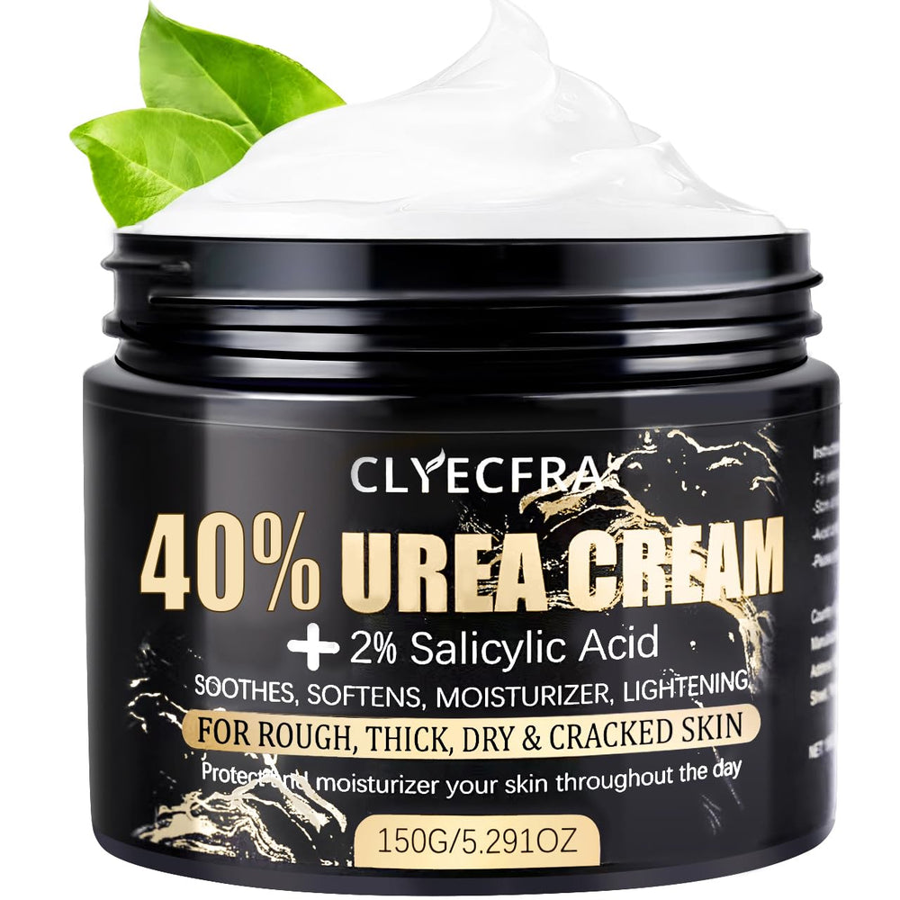 Clyecfra 40% Urea Cream bottle pump for easy daily hydration on dry skin