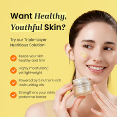 CNP Honey Ceramide Moisturizer spread on skin shows quick absorption and a non-greasy finish.