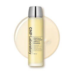 CNP Honey Glow Booster Toner bottle showcases hydrating formula for radiant, balanced skin