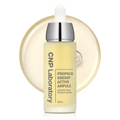 CNP Honey Glow Serum bottle offers rich hydration for dewy skin