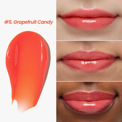 CNP Propolis Jelly Lipcerin hydration detail highlighting moisture on lips.