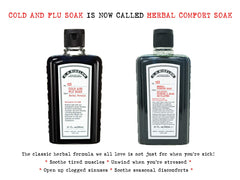 C.O. Bigelow Herbal Comfort Soak with eucalyptus image highlight natural essential oils for refreshing aroma.