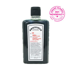 C.O. Bigelow Herbal Comfort Soak pour action showing easy-to-use bath preparation for unwind.