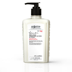 C.O. Bigelow Lemon Body Lotion bottle for daily moisture and fresh citrus scent