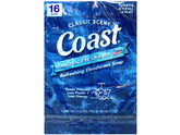 Coast deodorant soap bars pack-front offers long-lasting freshness for daily use.