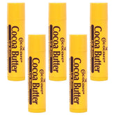 COCOCARE Cocoa Butter Lip Balm yellow-stick packaging provides instant hydration on the go for dry lips.