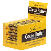 Cococare Cocoa Butter Lip Balm yellow-stick hydrates lips for daily care
