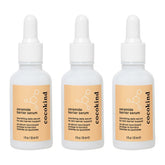 Cocokind Ceramide Barrier Serum bottle highlights hydrating formula for all skin types.
