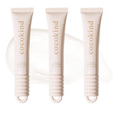 Cocokind Ceramide Lip Blur Balm in clear gloss hydrates lips.