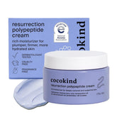 Cocokind Resurrection Polypeptide Cream bottle boosts hydration for dry skin.