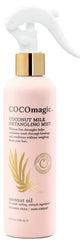 Cocomagic Coconut Milk Detangling Mist bottle shows rich hydration for smoother, frizz-free hair