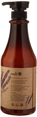 CODi lavender lotion texture close-up showing creamy emollients