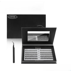 CoFier Wispy Lash Clusters Kit box for at-home DIY lash extensions—beginner friendly.