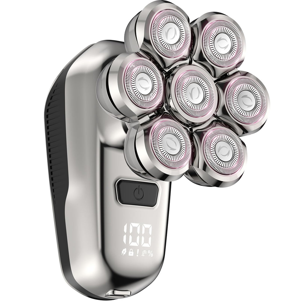 Coklean 7D floating head close-up shows contour-adapting precision for smooth legs and arms