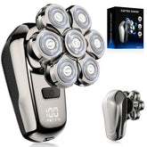 Coklean head shaver with 7D floating heads for a smooth scalp shave.