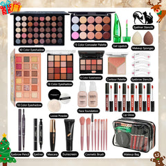 coliusa all-in-one makeup kit eyeshadow palette with 40 colors for versatile looks