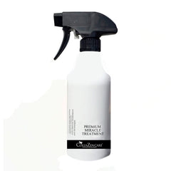 Collazen Care Premium Miracle Treatment 500ml bottle promotes detangling and silky, healthier-looking hair.
