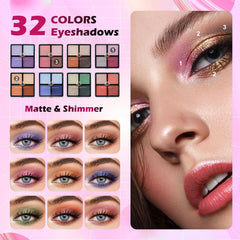 Color Nymph blush 4-color compact adds a natural glow