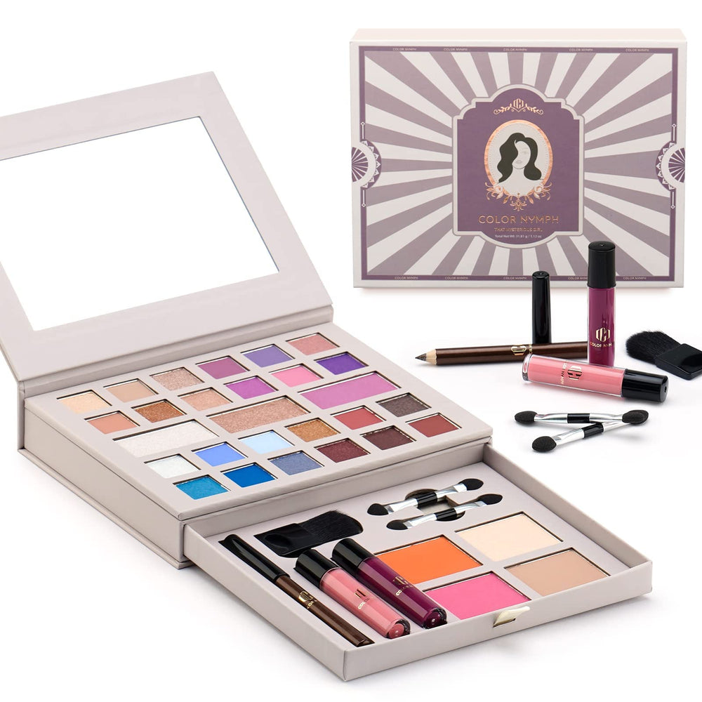 Color Nymph makeup kit 24 shadows ready for versatile day-to-night looks.