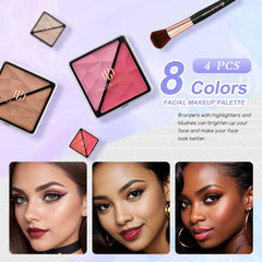 Color Nymph mascara and eyeliner set helps define eyes with smooth, reliable application.