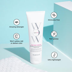 COLOR WOW conditioner cream showing lightweight texture for hydration