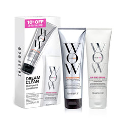 COLOR WOW shampoo pump close-up highlighting easy dispensing benefit