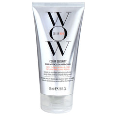 COLOR WOW front packaging showing 2.5 fl oz bottle and clear branding benefit travel-friendly