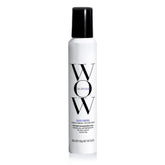 COLOR WOW front pump bottle showing purple toning foam and benefit