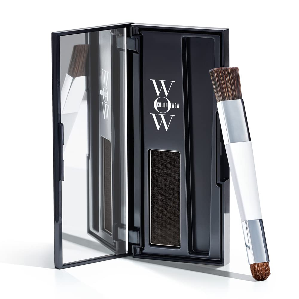 COLOR WOW front packaging showing compact and applicator for quick touch-ups