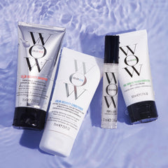 COLOR WOW One Minute Transformation cream texture swatch showing lightweight hydration