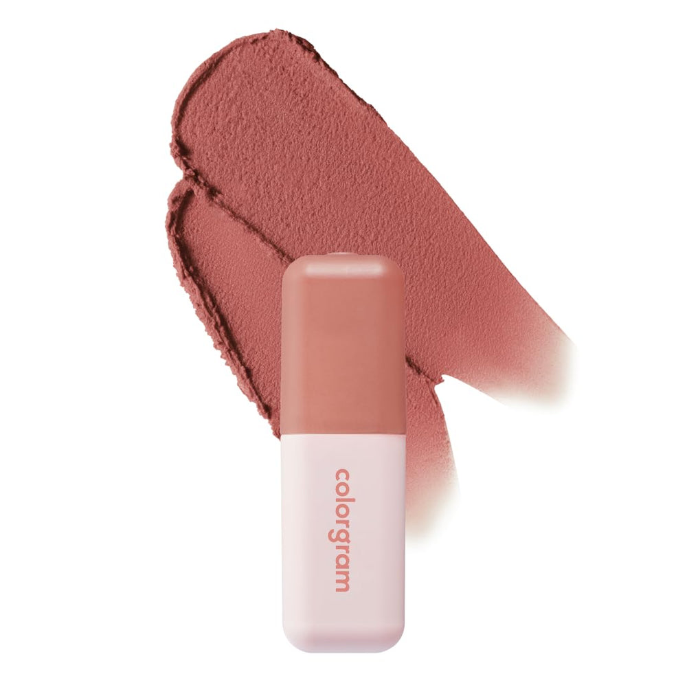 COLORGRAM Nude Blur Tint 03 Lovely Fig bottle shows portable hydrating lip and cheek color