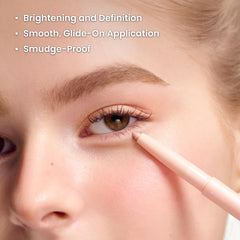 COLORGRAM Under Eye Highlighter Stick 03 Real Tone – creamy formula melts into skin smoothly