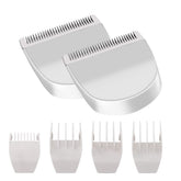 Colorski two-pack peanut clipper blades in white for precise trimming